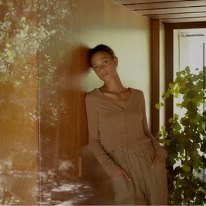 Ozma Rae Cardigan in Tea, Size S